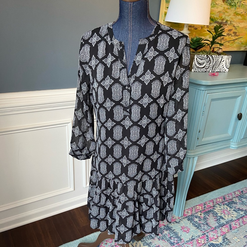 Rose & Olive Sz M drop waist dress